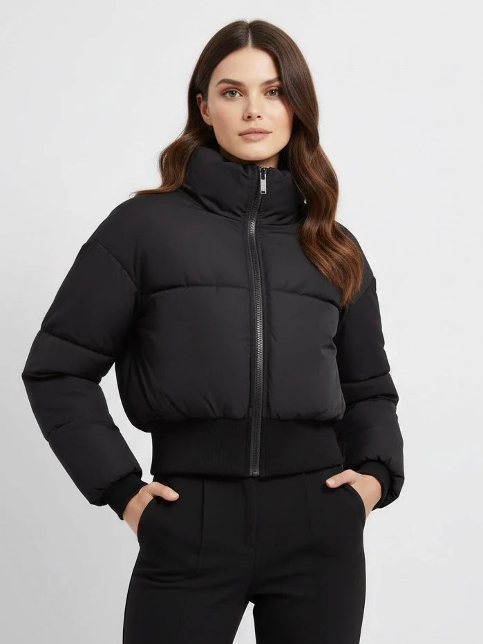 Cropped Puffer Jacket