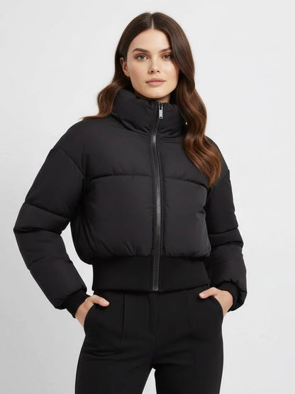 Cropped Puffer Jacket