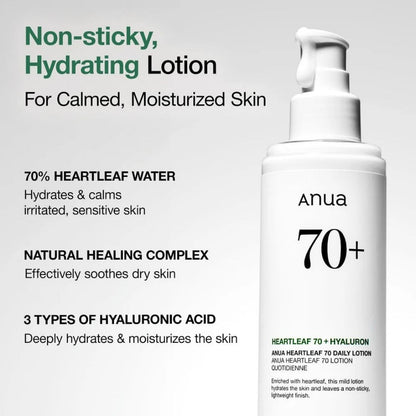 Anua Heartleaf 70 Daily Lotion