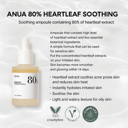 Anua Heartleaf 80% Moisture 30ml